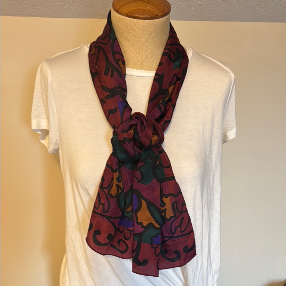 Ginnie Johansen silk scarf